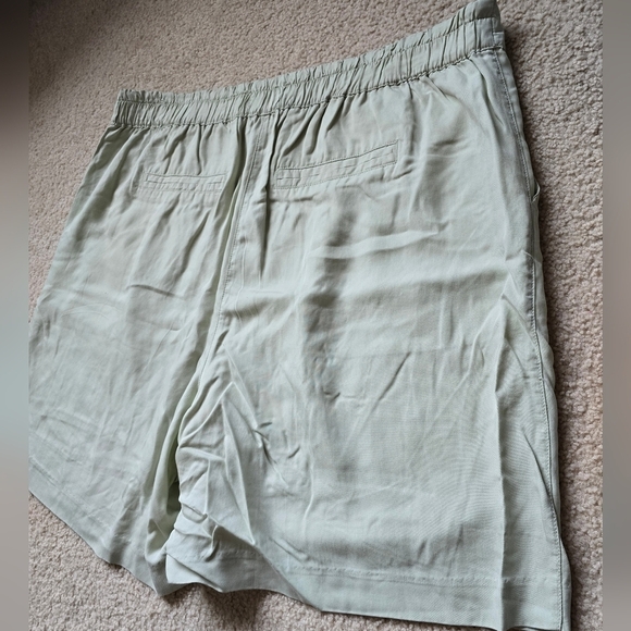 NWT Addition Elle 100% Tencel Lyocell Mint Shorts Size Plus 22 3X - Picture 5 of 8
